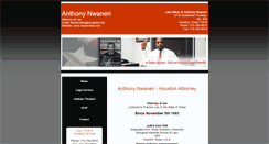 Desktop Screenshot of nwanerilaw.com